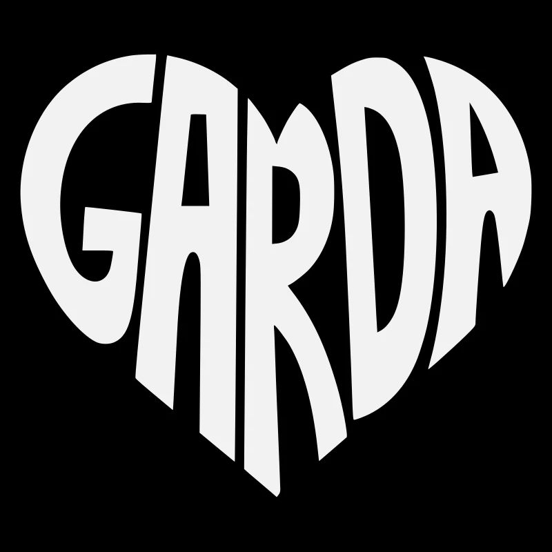 Garda Herzschrift Logo