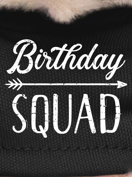 Birthday Squad Arrow