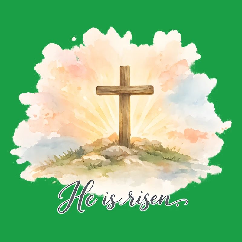 Resurrection He is Risen Easter Jesus