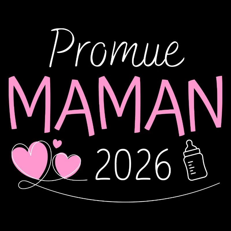 Promue Maman 2026 Cadeau grossesse naissance bébé