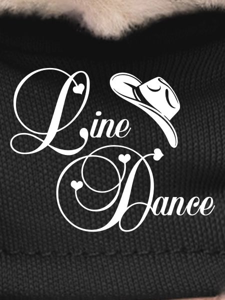 Line Dance Script Logo