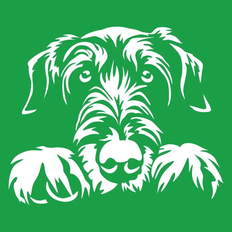 Irish Wolfhound Kopf "Black Edition"