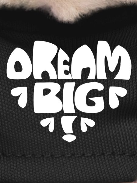Dream Big! white