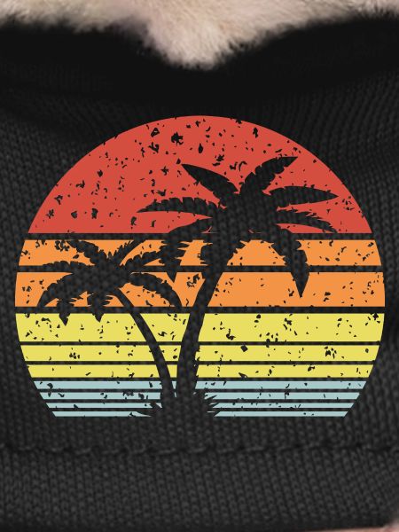 Palm Tree Retro Sun