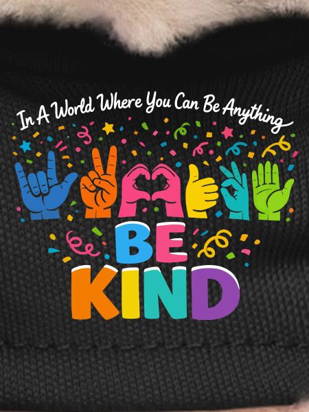 Be Kind Sign Language Inclusive