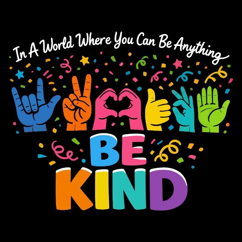 Be Kind Sign Language Inclusive