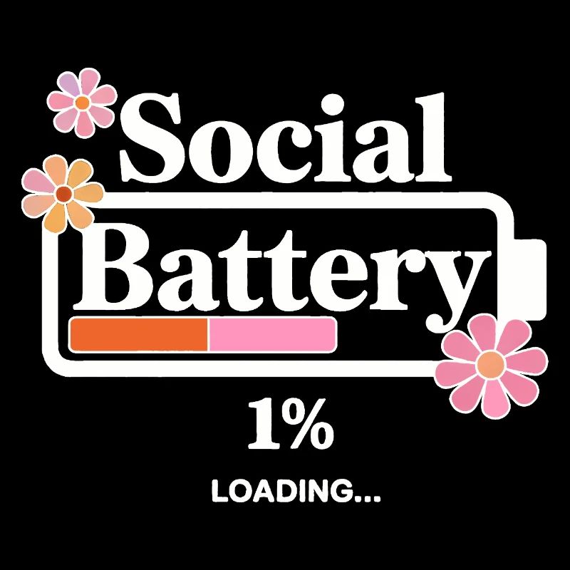 Batterie sociale vide – Conception de la santé mentale