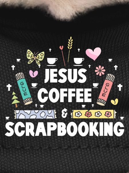 Jesus Coffee Scrapbooking