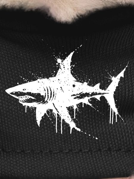 White Splatter Shark
