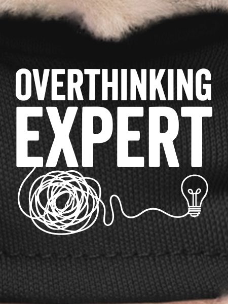 Overthinking Expert Spruch 
