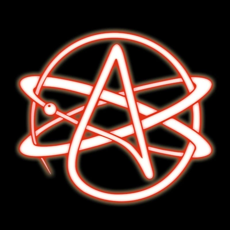 Atheist Symbol Red