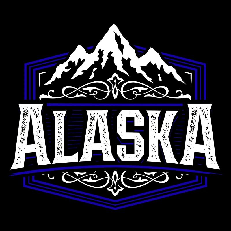 Alaska | Typographie de l'Alaska