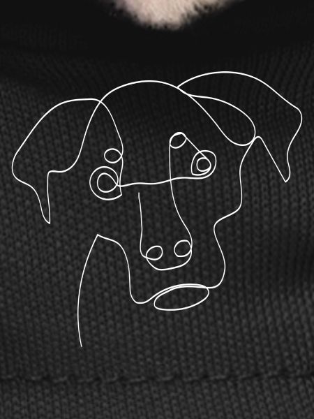 Rottweiler One Line Drawing