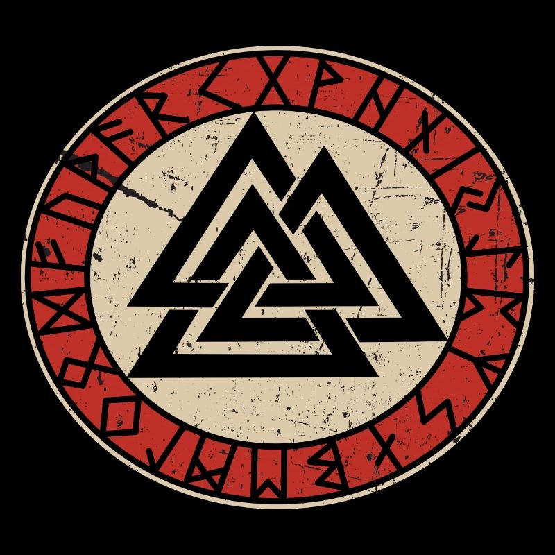 Noeuds Vikings Valknut Wotan thor odin loki