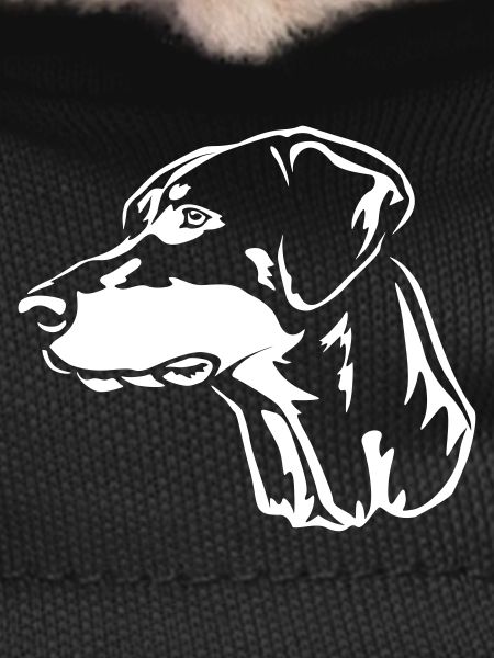 Doberman Head "Black Edition"