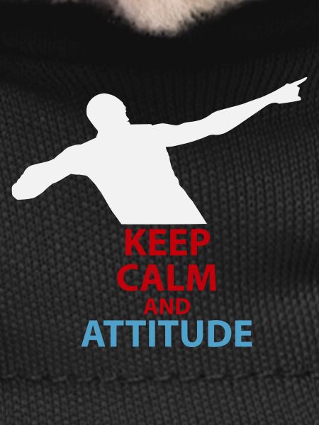 Calm and Attitude Silhouette