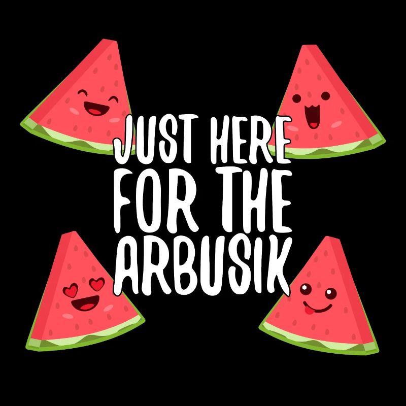 Nur hier wegen der Wassermelone Geschenk