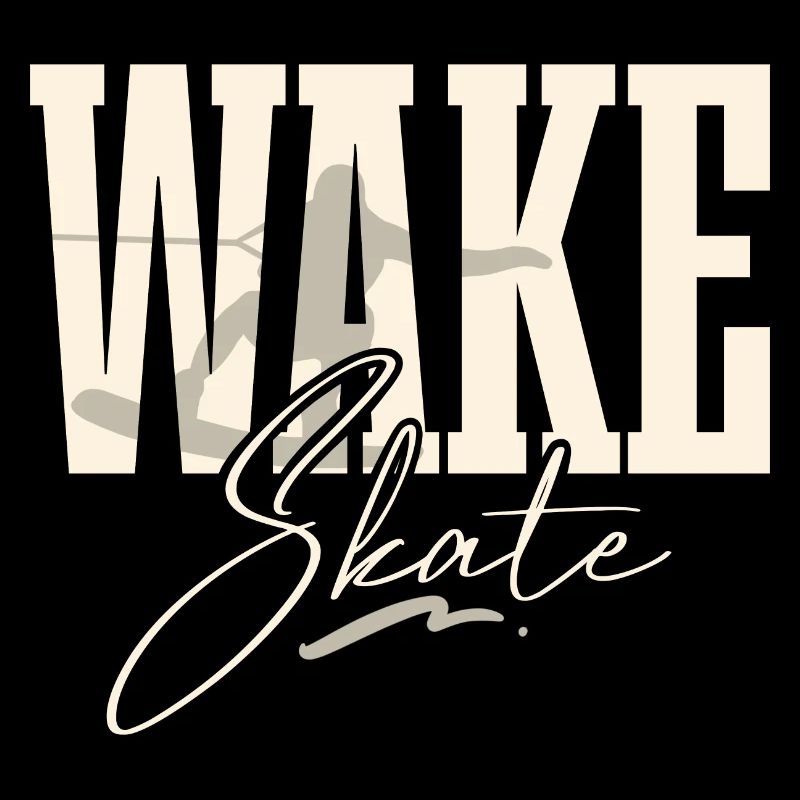 Wakeskate Wakeskating Wakeskater Wakeboard