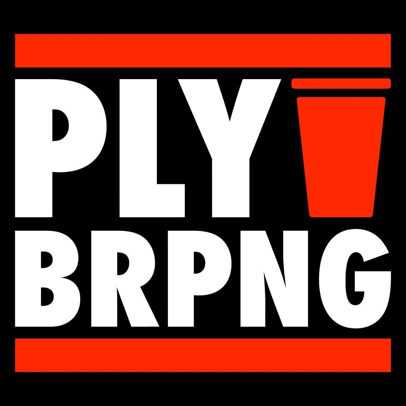 Becher-Typo im Neon-Kontrast