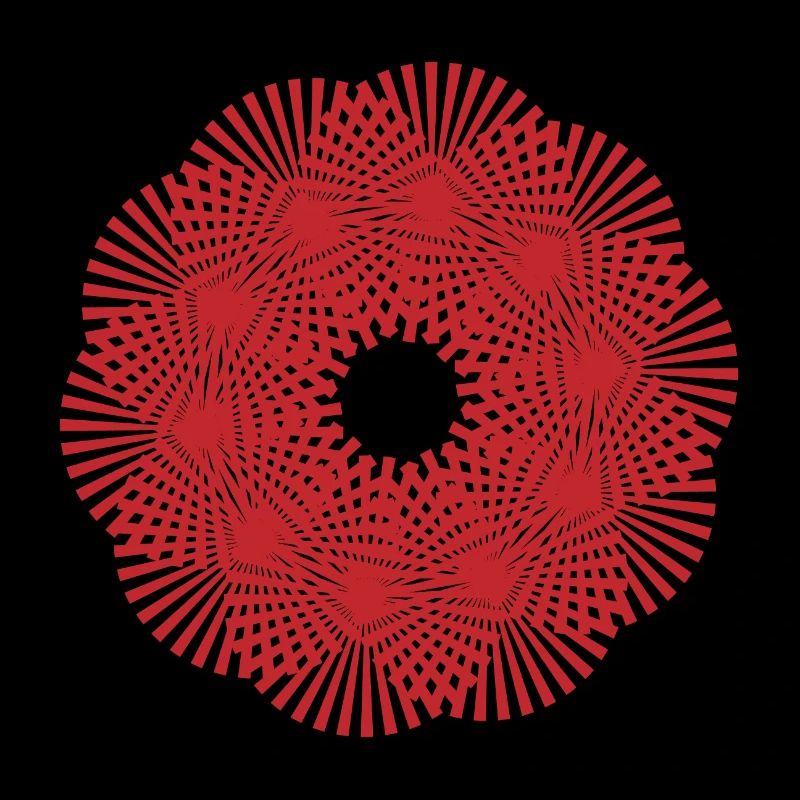 Mandala | Sonnenstrahlen | Muster