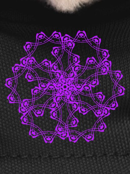Random patterns circled
