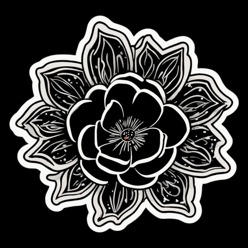 Die Schönheit und der Charme einer einfarbigen Blume