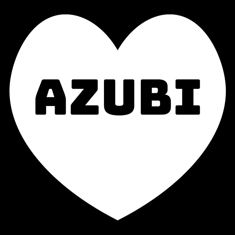 Herz Azubi weiss