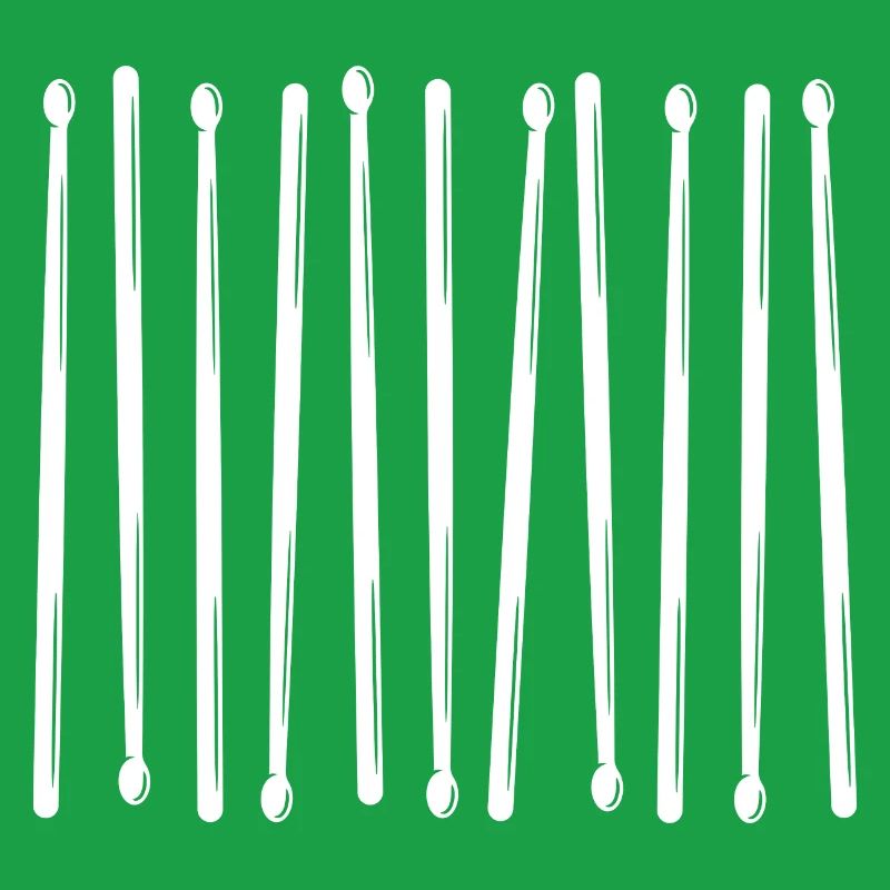 Drumsticks Vertical Pattern
