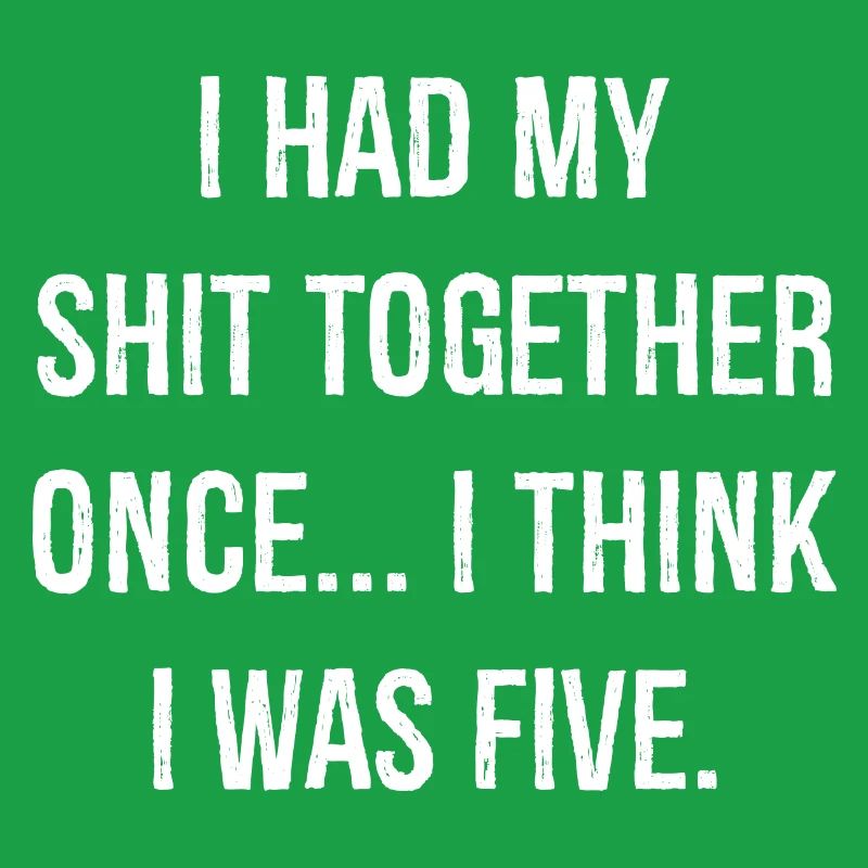 J’avais ma chemise drôle de merde ensemble