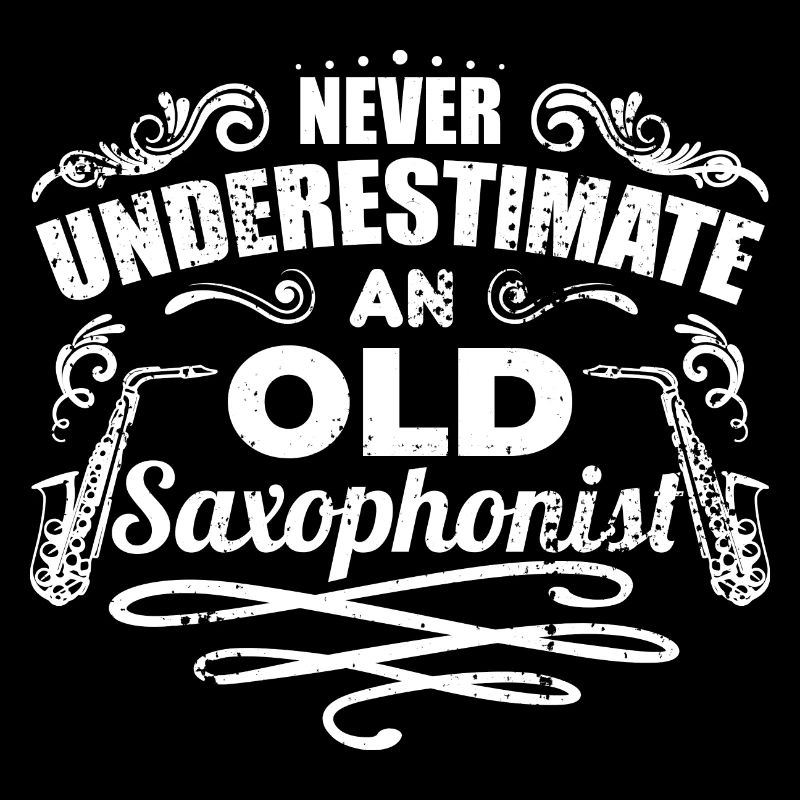 Never underestimate an old saxophonist