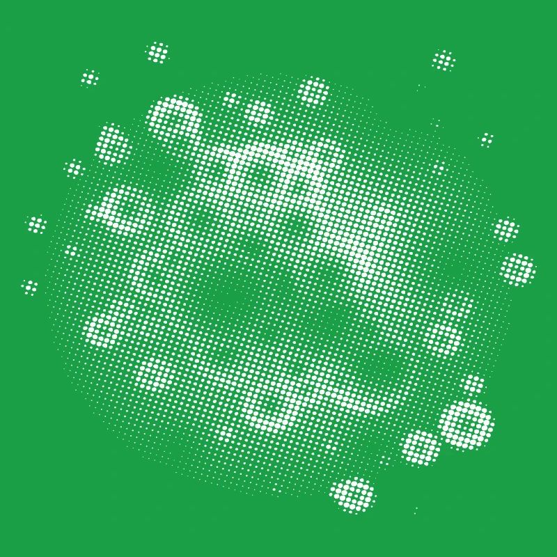 Pixelwolke weiss | flash | rasterize | trendy