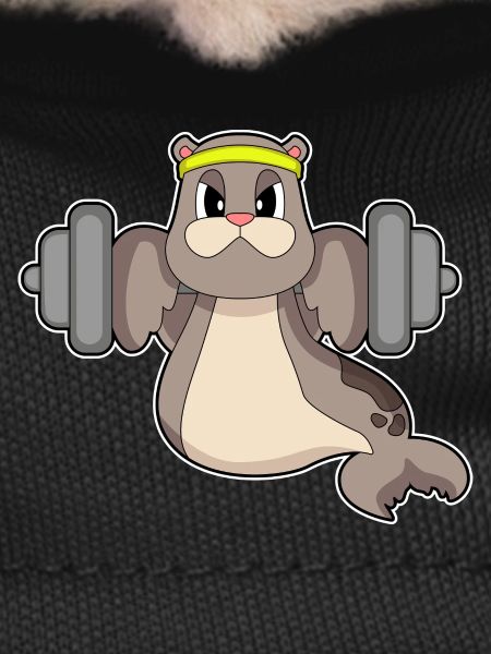 Seal Bodybuilder Barbell Bodybuilding