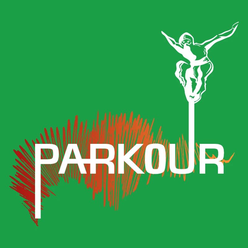 Parkour Ninja - color-white