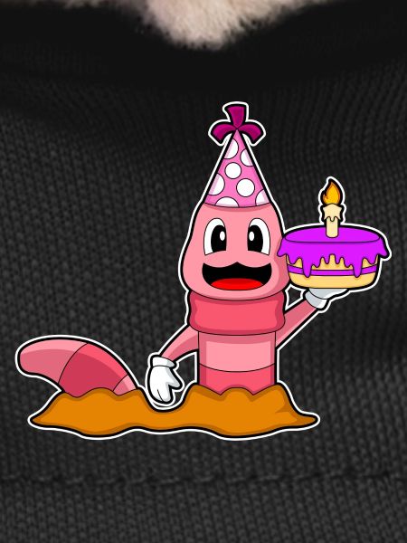 Worm Birthday Cake