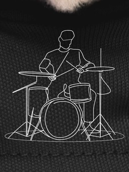 Drummer Drawing