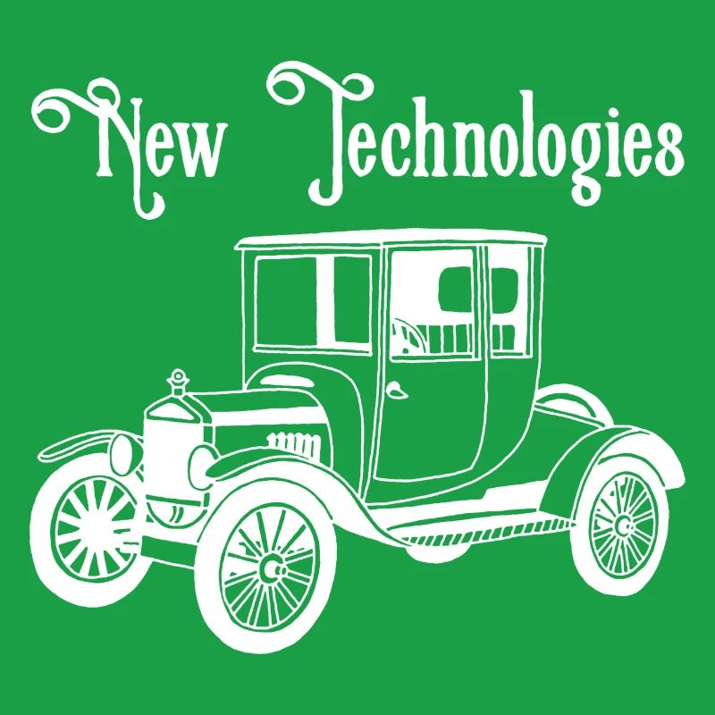 Weißes altes Oldtimer-Auto