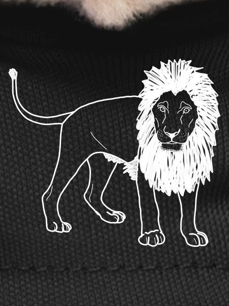 Lion lineart