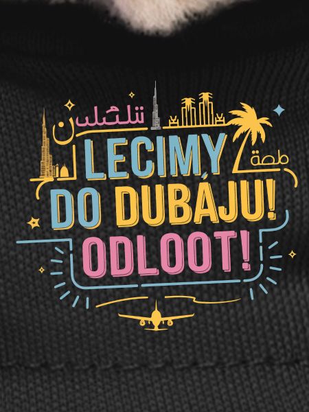 We're flying to Dubai!