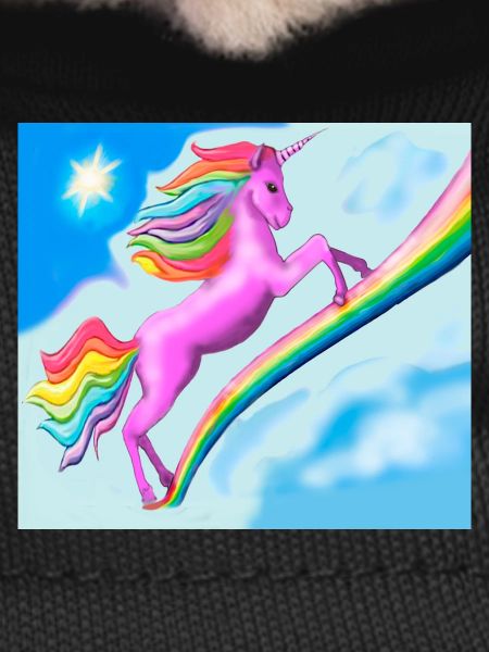 Einhorn und Regenbogen