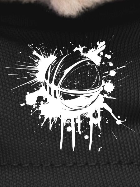 Basketball Ball Graffiti