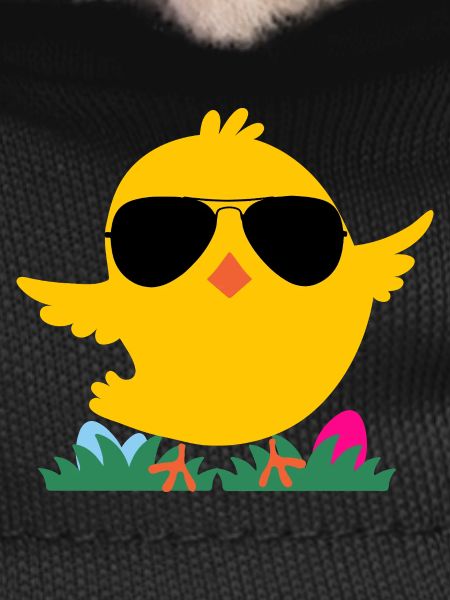 Chick with sunglasses