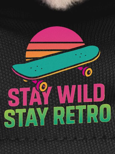 Stay Wild Retro Skate