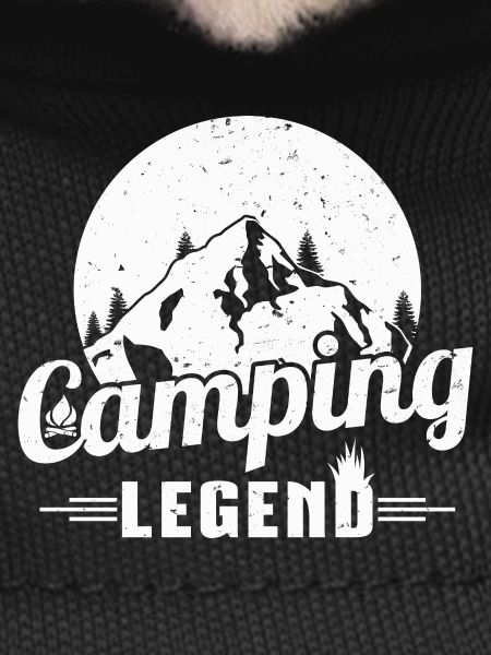Mountain Camping Legend Design
