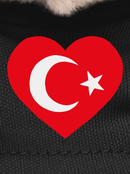 Turkish Flag Heart