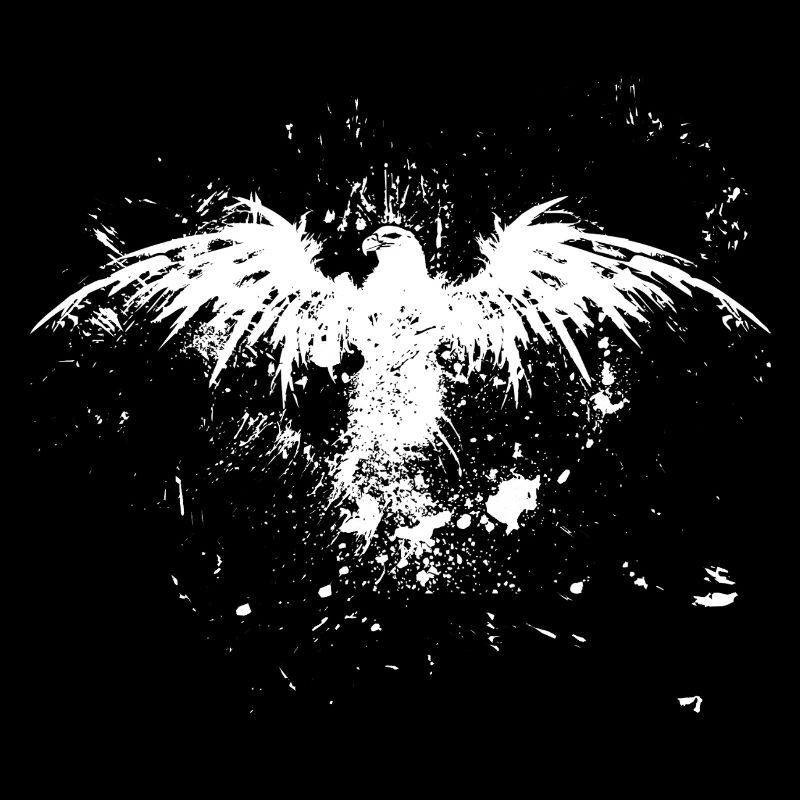 Grunge Eagle Rise