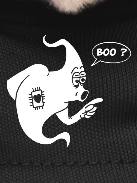 Fun White Ghost