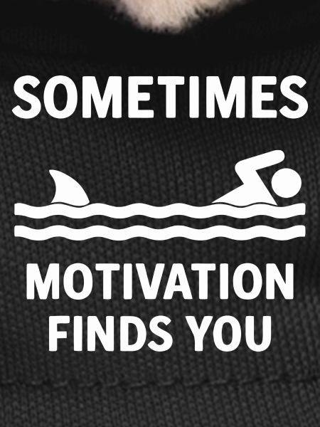 Inspirational Swimming Quote Tee