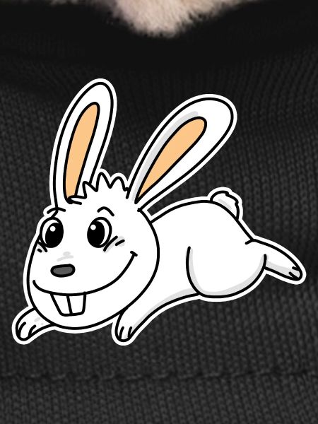 Cute Bunny Illustration Rabbit White