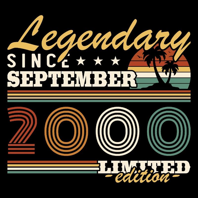 September 2000 Vintage Retro Birthday Gift