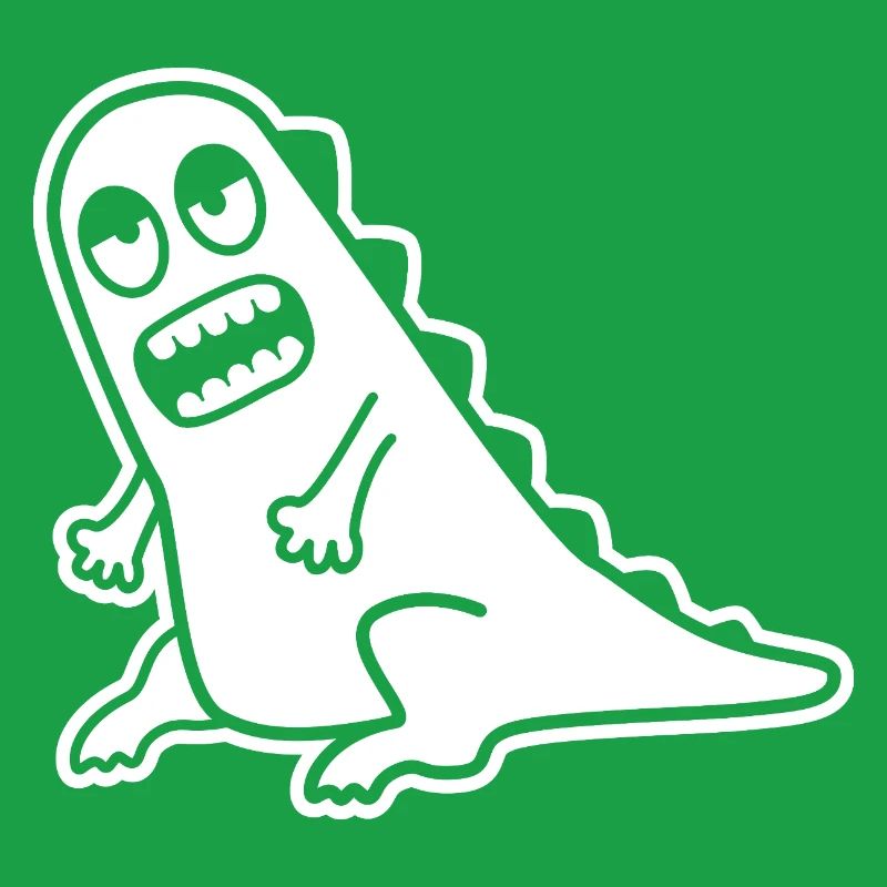 Dino Grrr – T-Rex, Nerd & Comic Style